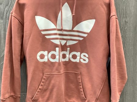 Athletic Sweatshirt Hoodie By Adidas In Pink, Size: Xs Online