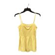 Top Sleeveless By Cloth & Stone In Yellow, Size: L Online Hot Sale