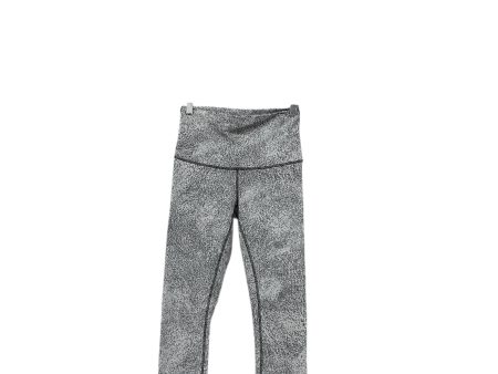 Athletic Leggings By Lululemon In Grey, Size: 8 Online Hot Sale