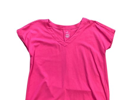 Top Short Sleeve Basic By J. Jill In Pink, Size: S Online now