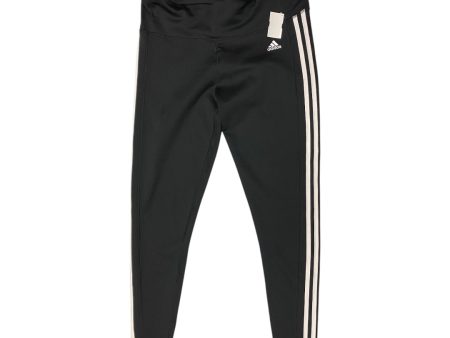 Athletic Leggings By Adidas In Black, Size: Xl Online now