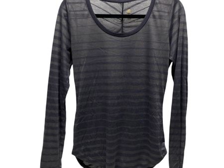 Top Long Sleeve Basic By Balance Collection In Grey, Size: M Hot on Sale