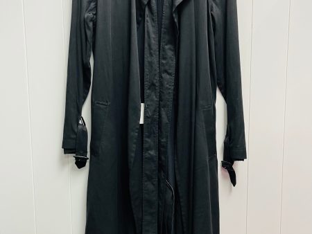 Coat Trench Coat By Gap In Black, Size: Xs Sale