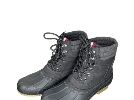 Boots Snow By Tommy Hilfiger In Black, Size: 8 For Sale