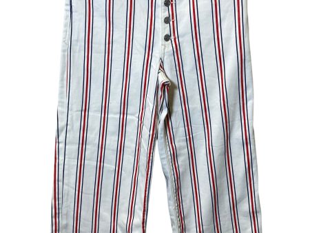 Pants Lounge By Express In Striped Pattern, Size: 10 Sale