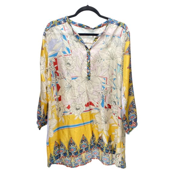 Top Long Sleeve Designer By Johnny Was In Multi-colored, Size: M Hot on Sale