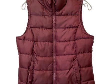 Vest Puffer & Quilted By Clothes Mentor In Maroon, Size: S For Sale