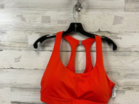 Athletic Bra By Athleta In Orange, Size: 1x For Discount