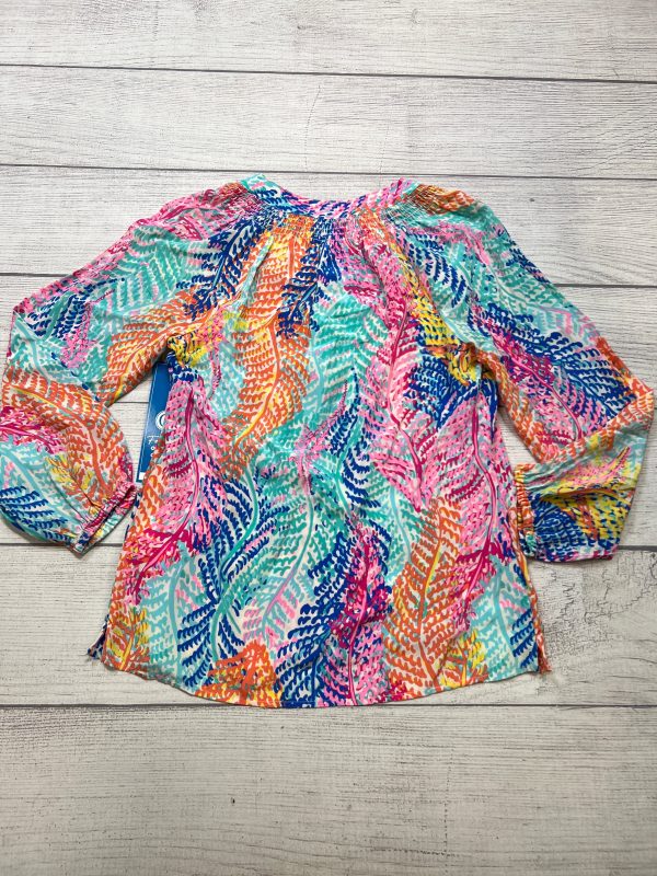 Top Long Sleeve Designer By Lilly Pulitzer In Multi-Colored, Size: S Fashion