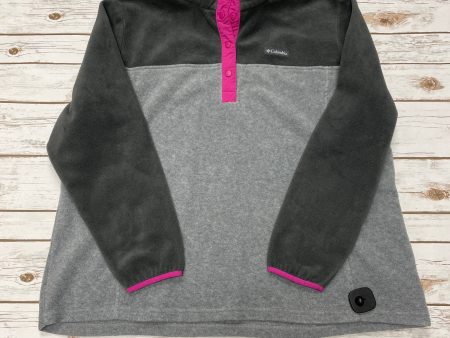 Athletic Jacket By Columbia In Grey, Size: 3x Sale