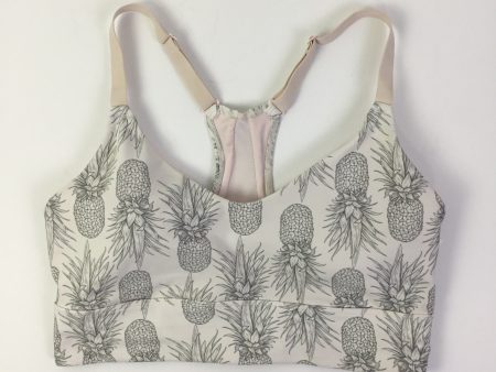 Athletic Bra By Wildfox In White, Size: L Online Sale