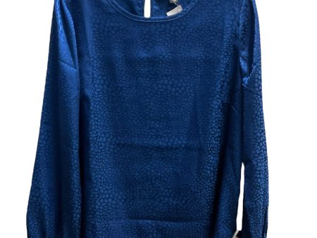 Top Long Sleeve Designer By Jason Wu In Blue, Size: M Online Hot Sale