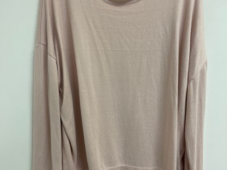 Top Long Sleeve Basic By Mary Square In Pink, Size: Xl Fashion