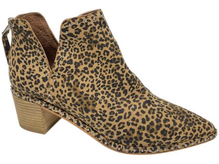 Boots Ankle Heels By Dolce Vita In Animal Print, Size: 6.5 Sale