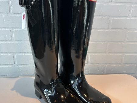 Boots Rain By Hunter In Black, Size: 8 For Discount