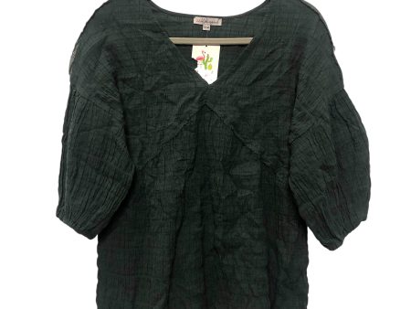 Top 3 4 Sleeve By Wishlist In Green, Size:S Supply