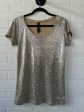 Top Short Sleeve By 7 For All Mankind In Gold, Size: M For Discount