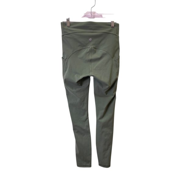 Athletic Leggings By Lululemon In Green, Size:6 Online Hot Sale