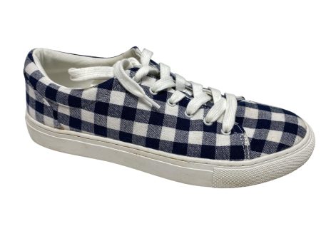 Plaid Pattern Shoes Sneakers J. Crew, Size 8 For Sale