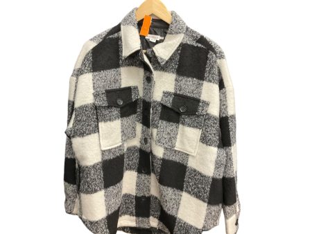 Coat Other By Good American In Black & White, Size: Xs For Discount