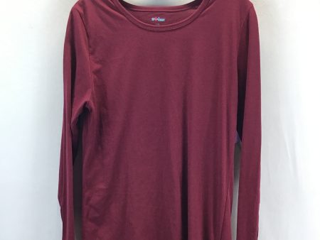 Top Long Sleeve Basic By Clothes Mentor In Red, Size: L Hot on Sale