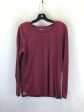 Top Long Sleeve Basic By Clothes Mentor In Red, Size: L Hot on Sale