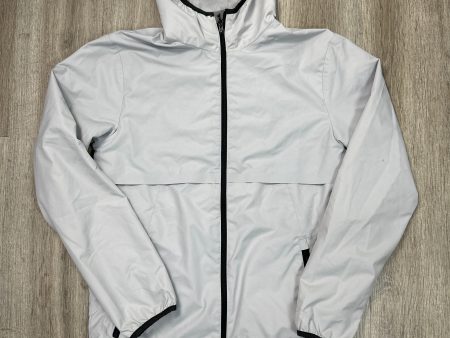 Athletic Jacket By Champion In Grey, Size: S Online Hot Sale