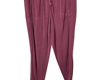 Pants Joggers By Free People In Maroon, Size: M For Sale