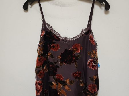 Top Sleeveless By Ana In Floral Print, Size: Xs Online Hot Sale