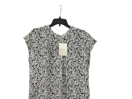 Top Short Sleeve By Everlane In Black & White, Size: S Cheap