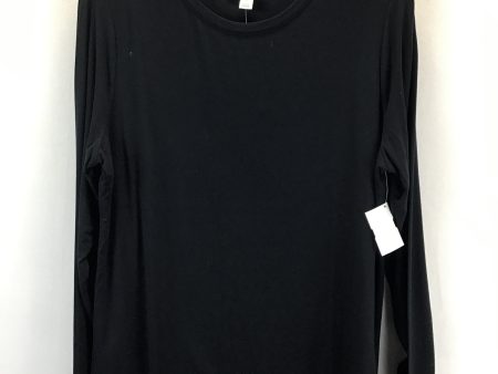 Top Long Sleeve Basic By Clothes Mentor In Black, Size: Xl For Sale