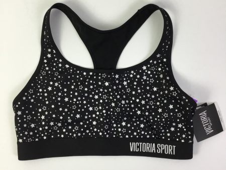 Athletic Bra By Victorias Secret In Black & White, Size: L Online now