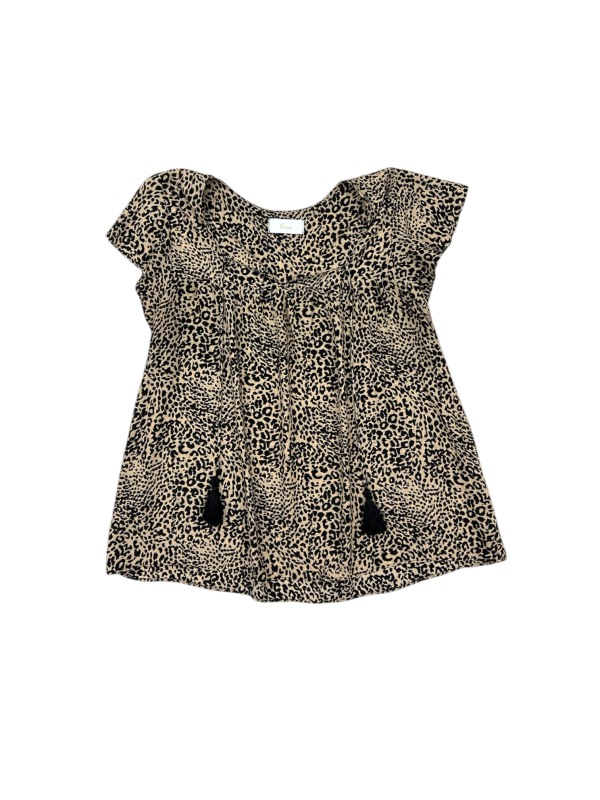 Top Sleeveless By Braeve In Animal Print, Size: Xl Supply