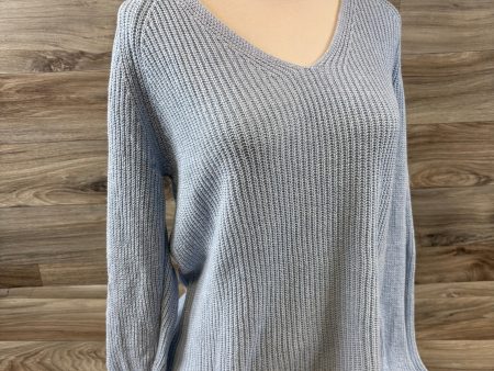 Top Long Sleeve By Old Navy In Blue, Size: L on Sale