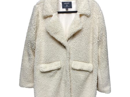 Coat Puffer & Quilted By Clothes Mentor In Cream, Size: L For Sale