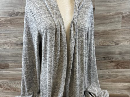 Cardigan By Apt 9 In Grey, Size: L Sale