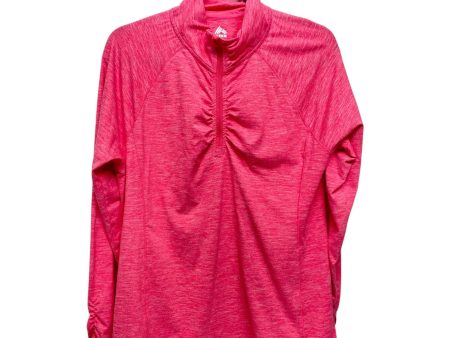 Athletic Jacket By Rbx In Pink, Size: L Online