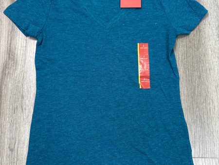 Top Short Sleeve By Mossimo In Aqua, Size: S Supply