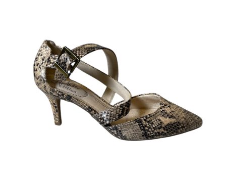 Shoes Heels Kitten By Life Stride In Animal Print, Size: 8 Discount