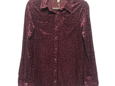 Top Ls By Umgee In Maroon, Size:S Sale