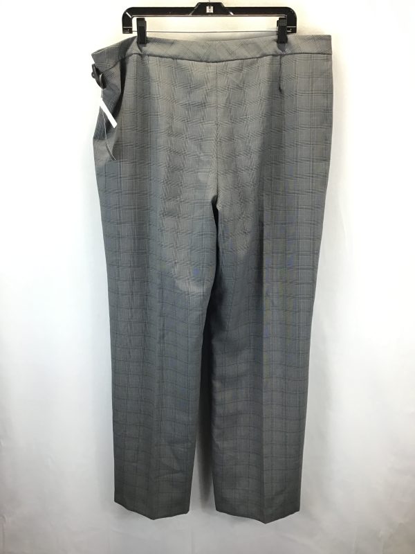 Pants Dress By Le Suit In Black & White, Size: 18 For Cheap