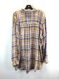 Top Long Sleeve By Style And Company In Plaid Pattern, Size: 3x Sale