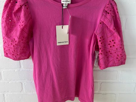 Top Short Sleeve By Cmc In Pink, Size: M Online Hot Sale