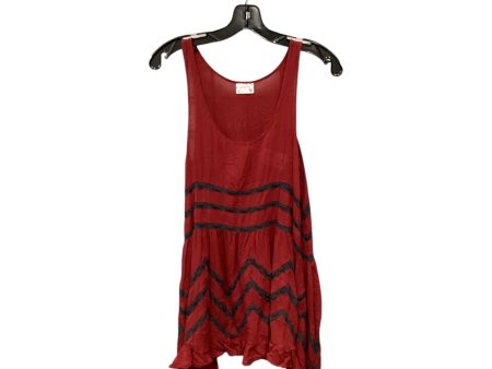 Tunic Sleeveless By Free People In Red, Size: Xs Online Sale