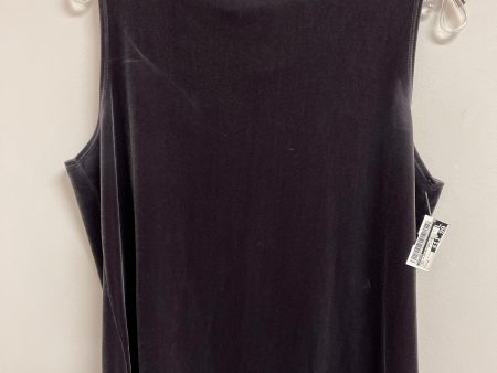 Top Sleeveless By Chicos In Grey, Size: M Online Hot Sale