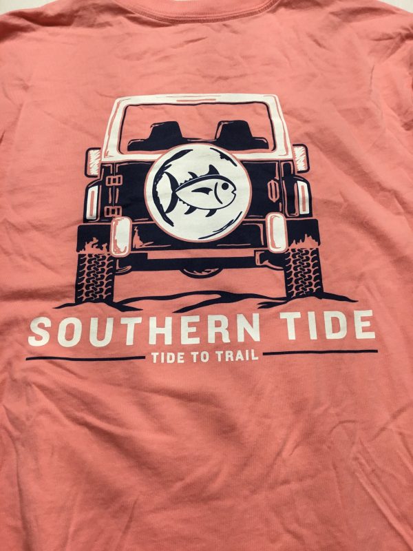 Top Long Sleeve By Southern Tide In Pink, Size: M Online