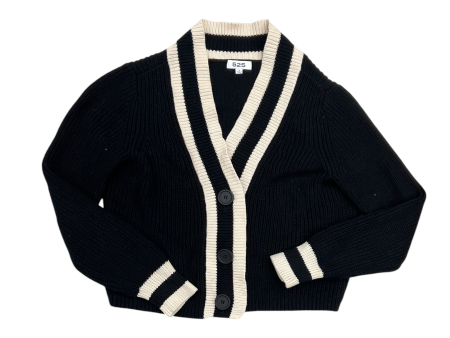 Cardigan By 525 In Black & Cream, Size: S Online now