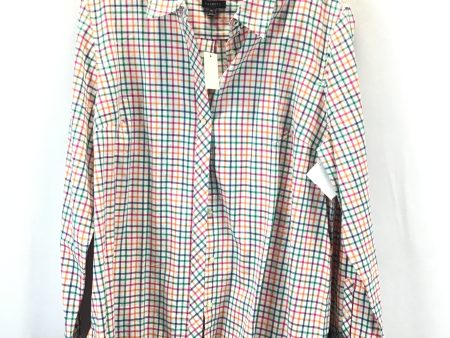 Top Long Sleeve By Talbots In Rainbow Print, Size: Xl Online Sale