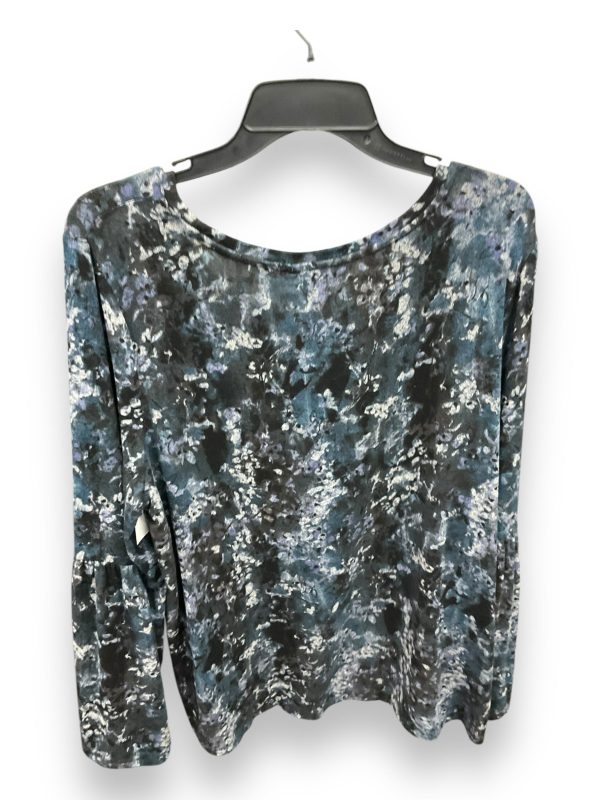 Top Long Sleeve By Simply Vera In Multi-colored, Size: Xl For Cheap