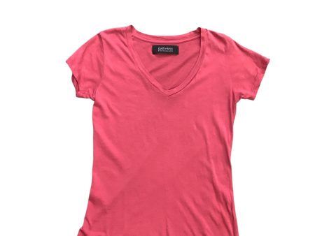 Top Short Sleeve Basic By Zara Basic In Pink, Size: S Fashion